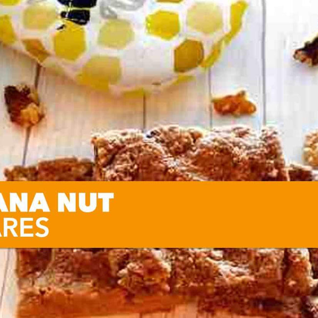 Banana Nut Squares Recipe