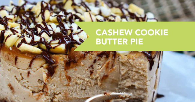 Cashew Cookie Butter Pie Recipe