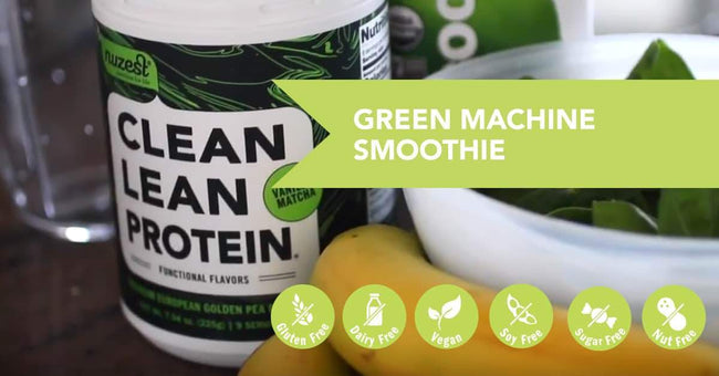 Green Machine Protein Smoothie Recipe