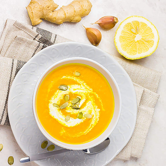 GINGER AND TURMERIC SOUP