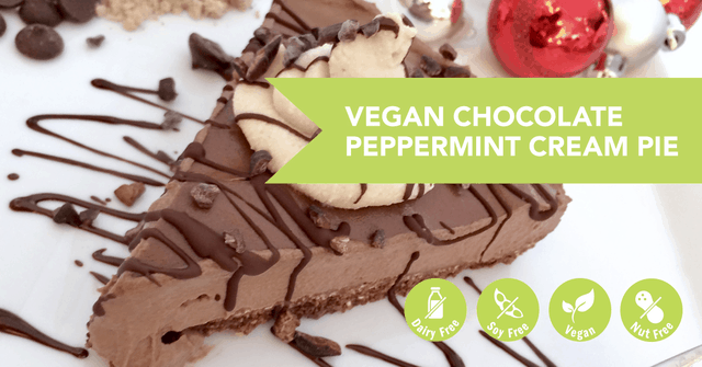 Chocolate Peppermint Cream Pie Recipe
