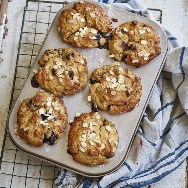 BLUEBERRY PROTEIN-PACKED MUFFINS