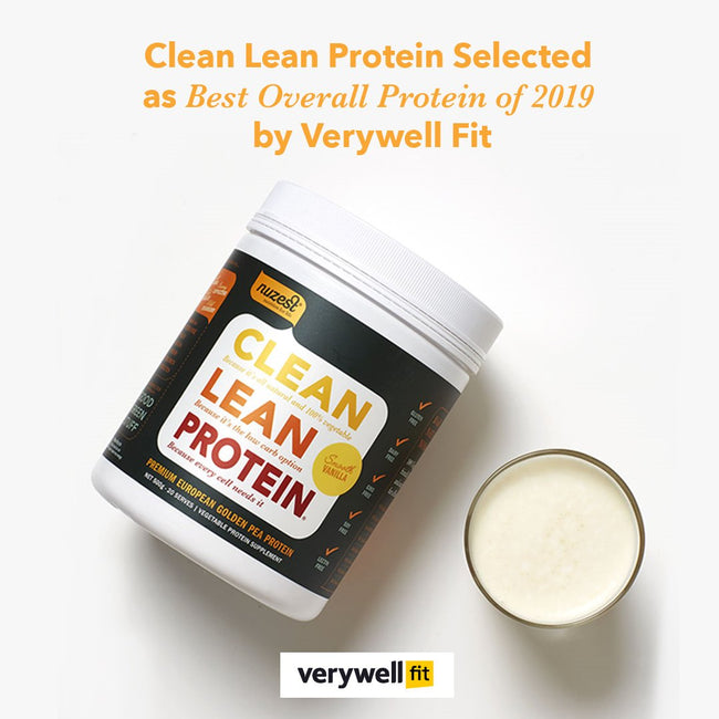 Clean Lean Protein Selected as Best Overall Protein of 2019 by Verywell Fit
