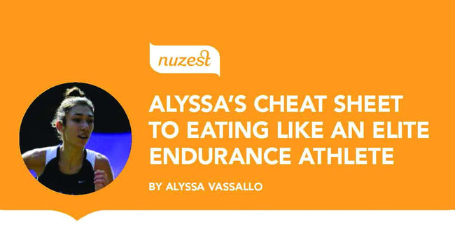 Elite Endurance Athlete's Typical Daily Nutrition with Alyssa Vassallo