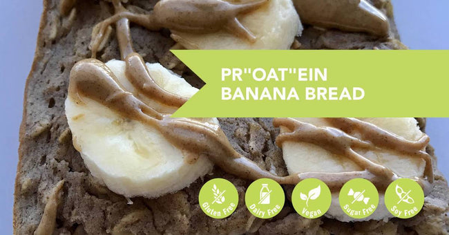 Pr'Oat'Ein Banana Protein Bread Recipe