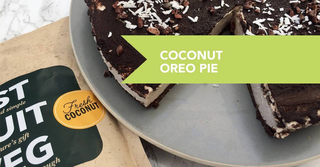 Coconut Oreo Protein Pie Recipe