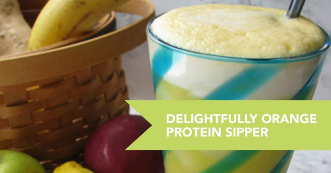 Delightfully Orange Protein Sipper Recipe