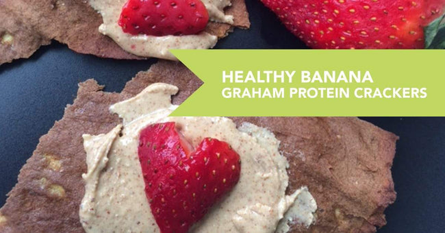 Healthy Banana Graham Protein Crackers Recipe