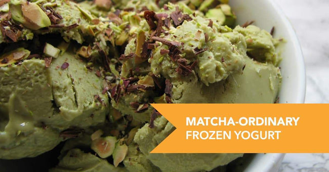 Matcha-Ordinary Frozen Yogurt Recipe