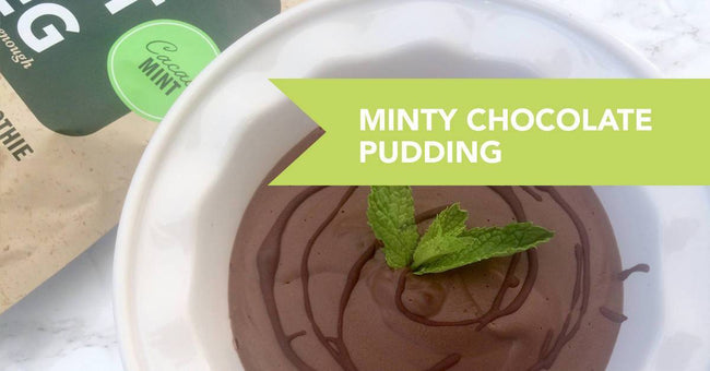 Minty Chocolate Vegan Pudding Recipe