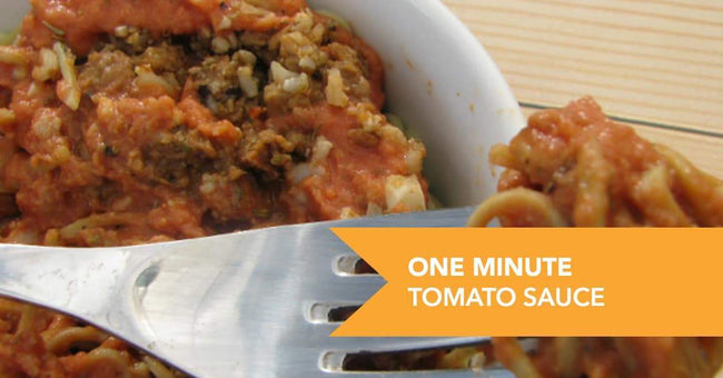 One-Minute Protein Tomato Sauce Recipe