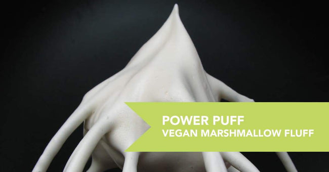Power Puff Vegan Marshmallow Fluff Recipe