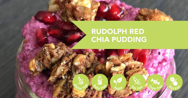 Rudolph Red Chia Pudding Recipe