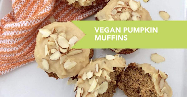 Vegan Pumpkin Protein Muffins Recipe