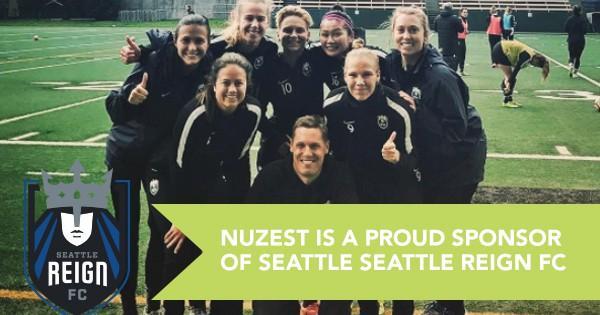 Nuzest is a Proud Sponsor of the Seattle Reign FC