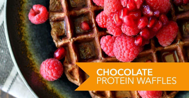 Chocolate Protein Waffles Recipe