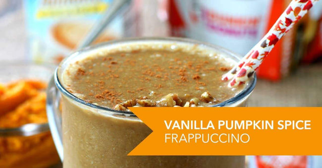 Vanilla Pumpkin Spice Frappuccinon Recipe