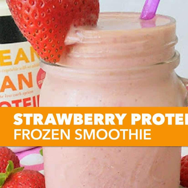 Strawberry Protein Frozen Smoothie Recipe